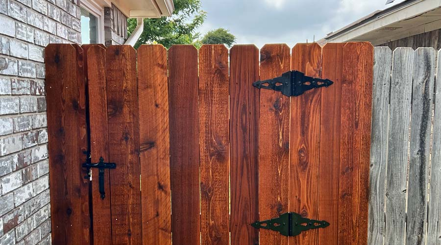 Fence Restoration and Staining